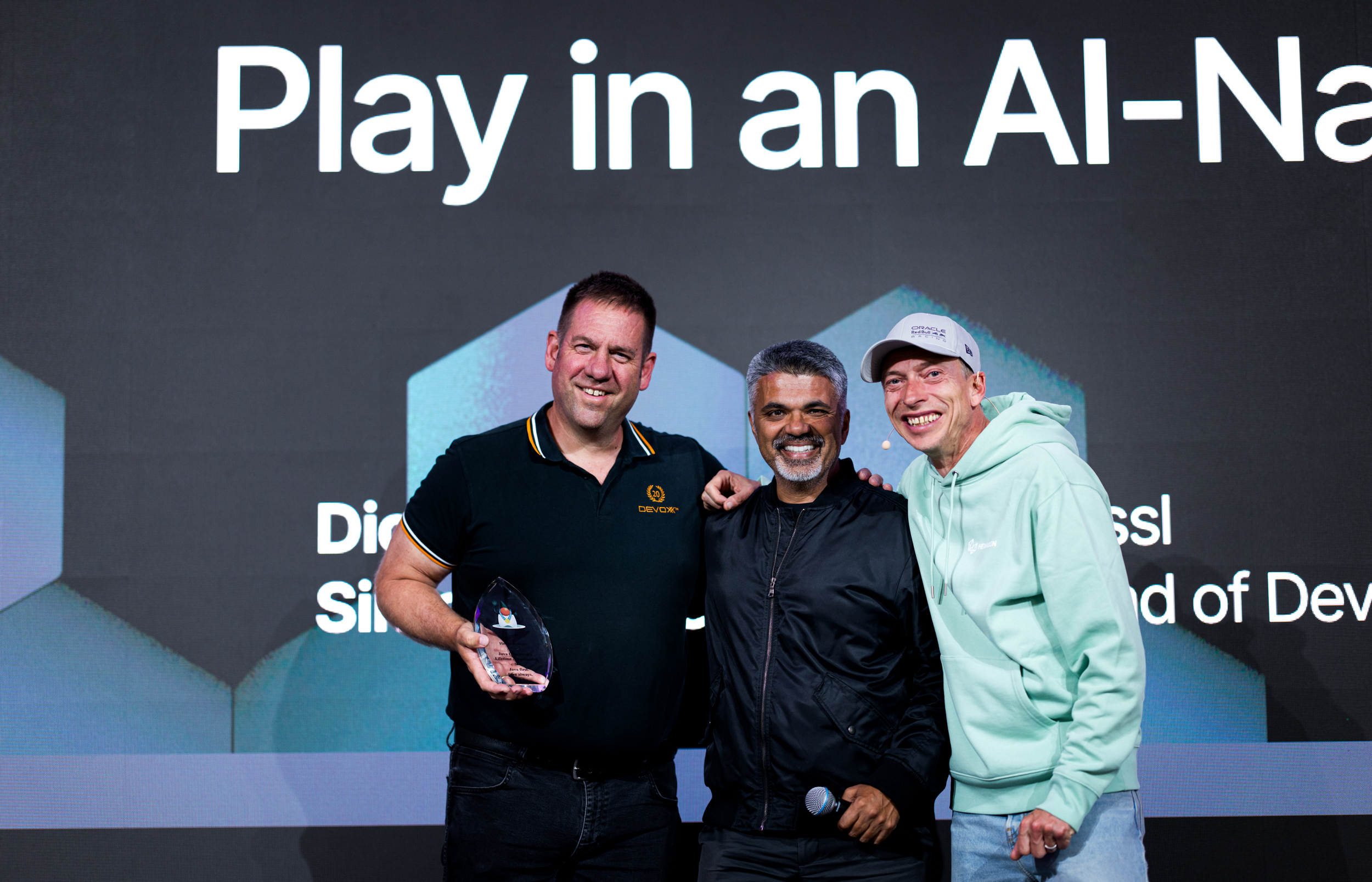 Heinz Kabutz, Sharat Chander, Mark Hazel